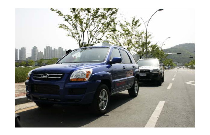 2006 Busan International Motor Show Hydrogen car test-ride event